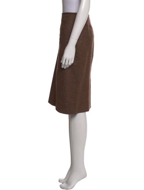 Piazza Sempione Virgin Wool Knee-Length Skirt