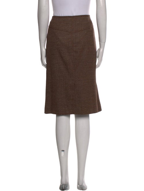 Piazza Sempione Virgin Wool Knee-Length Skirt