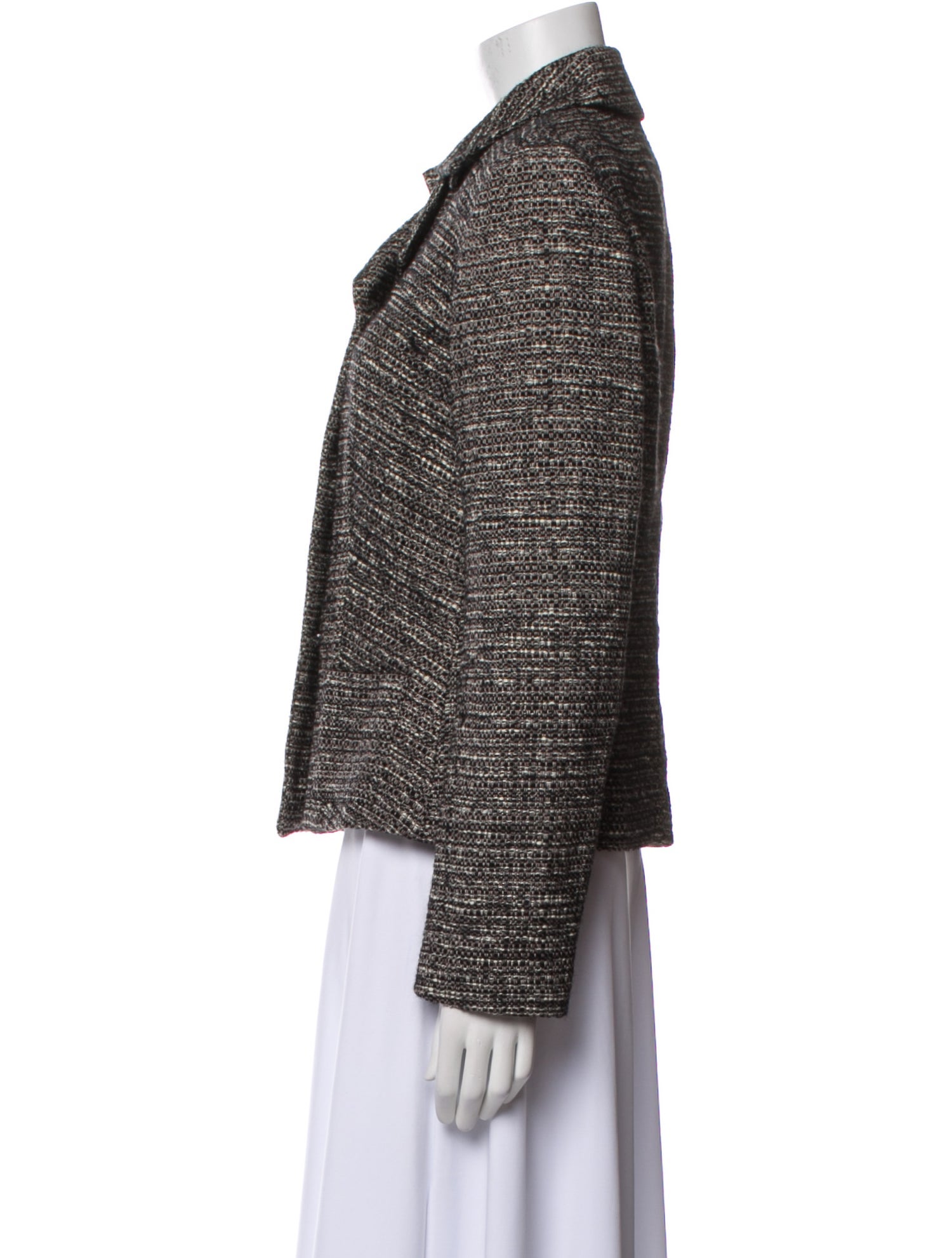 Piazza Sempione Tweed Pattern Evening Jacket