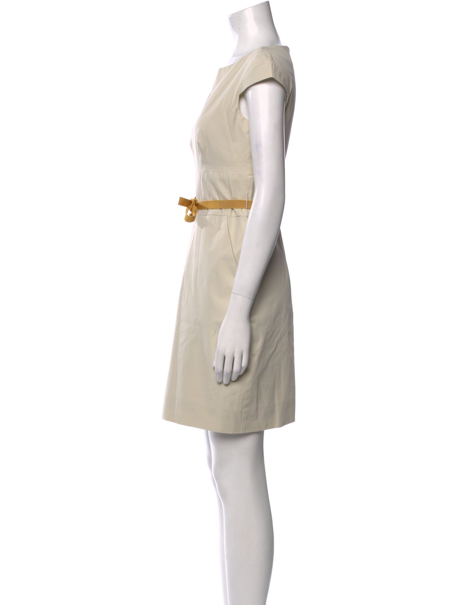 Piazza Sempione Bateau Neckline Mini Dress