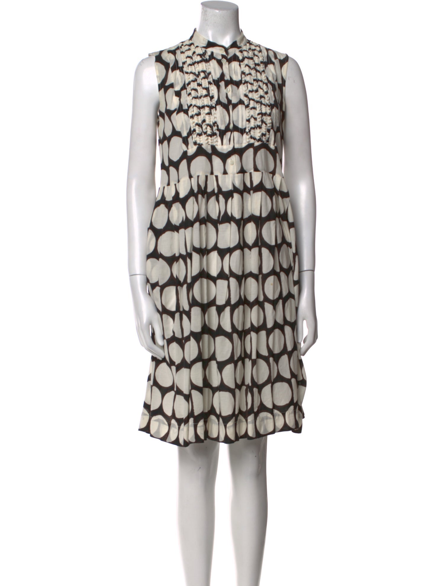 Piazza Sempione Printed Knee-Length Dress