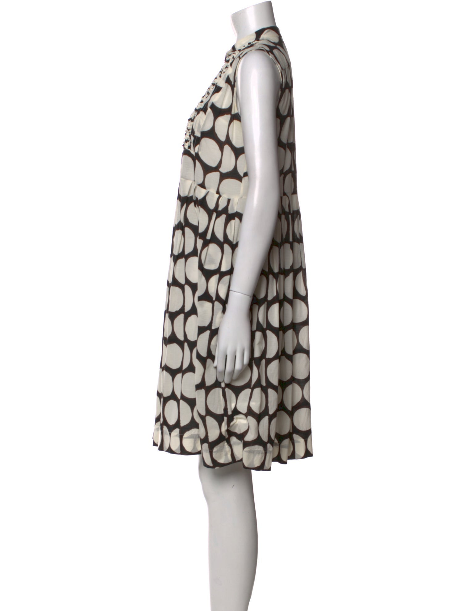 Piazza Sempione Printed Knee-Length Dress