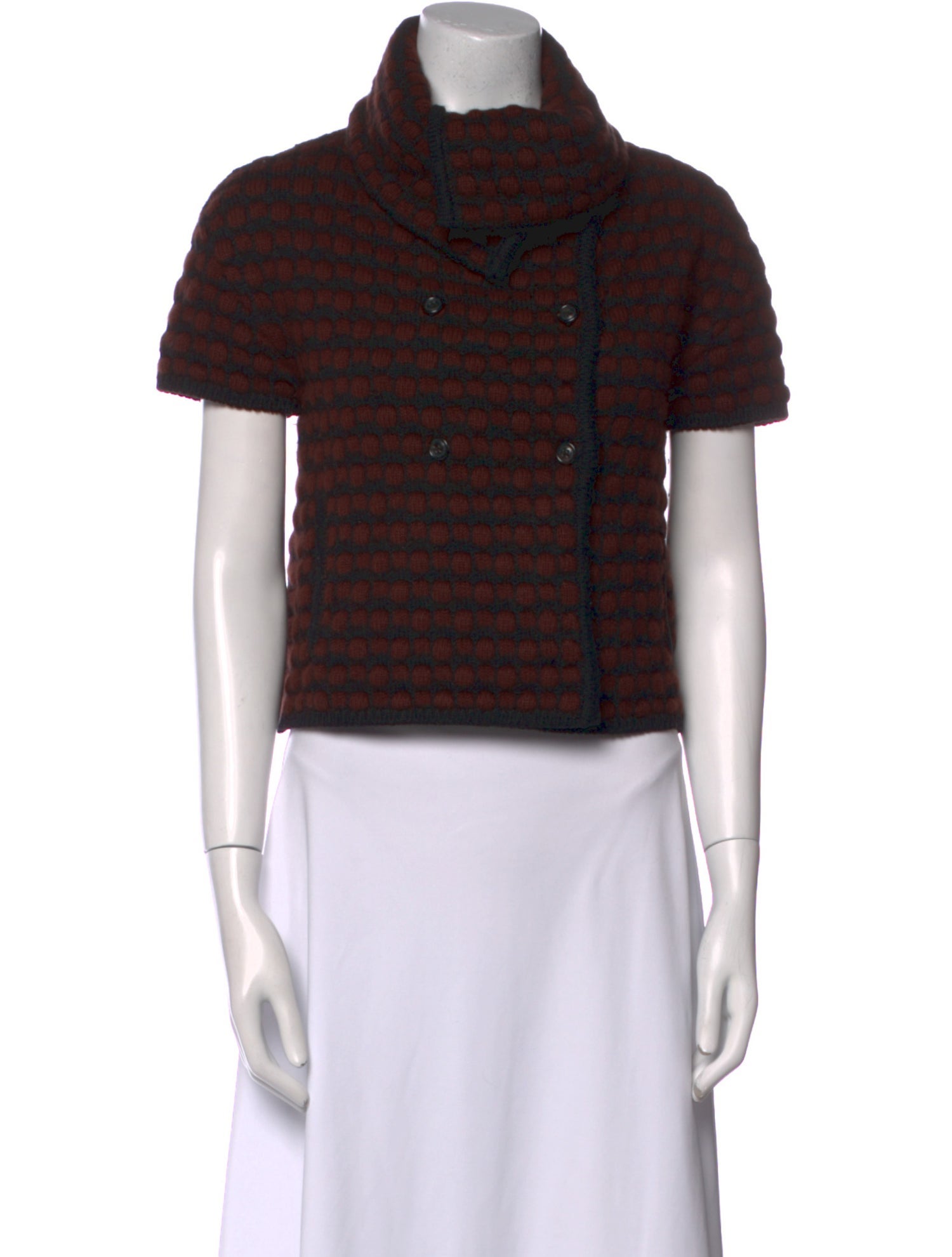 Piazza Sempione Wool Printed Sweater