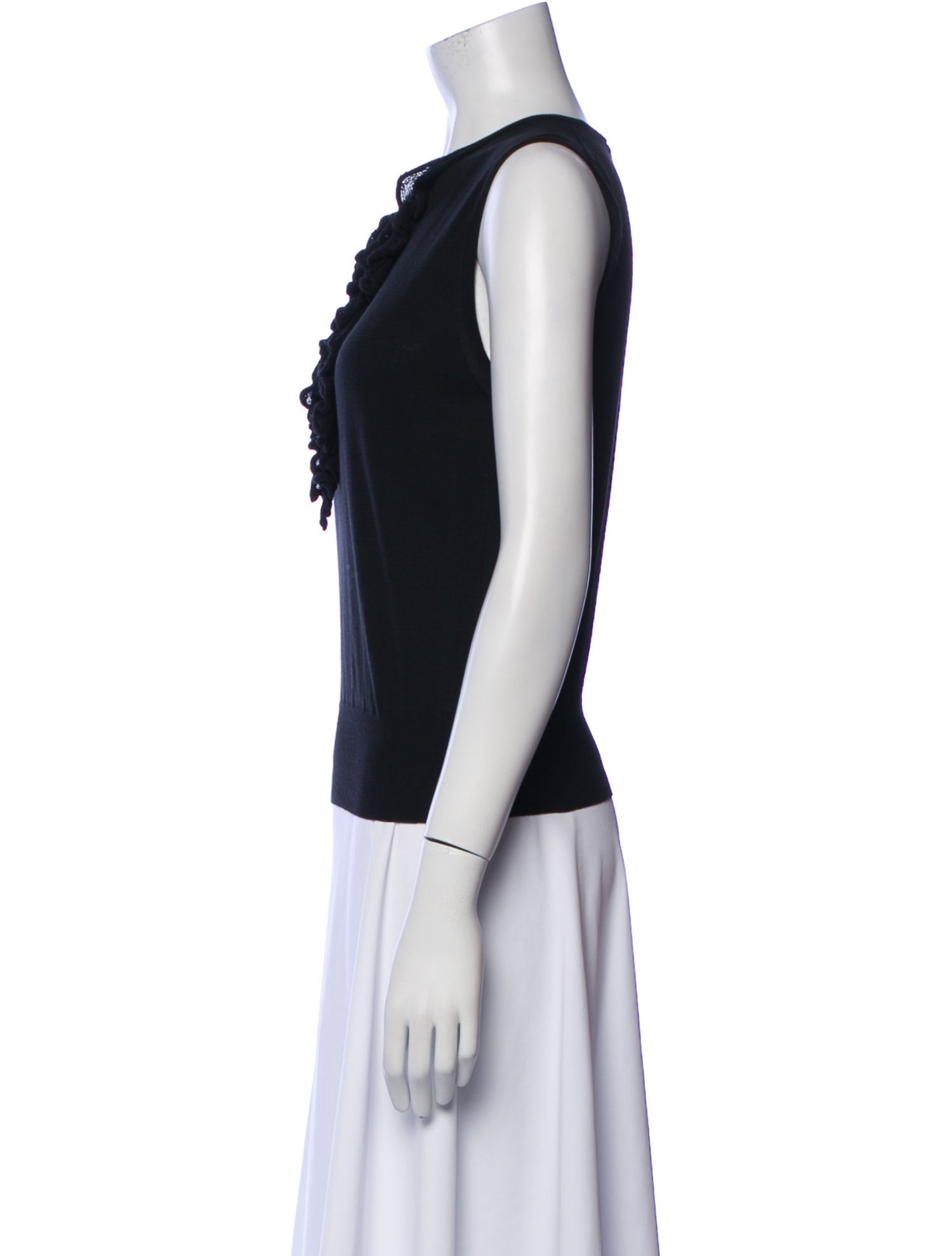 Piazza Sempione Crew Neck Sleeveless Top