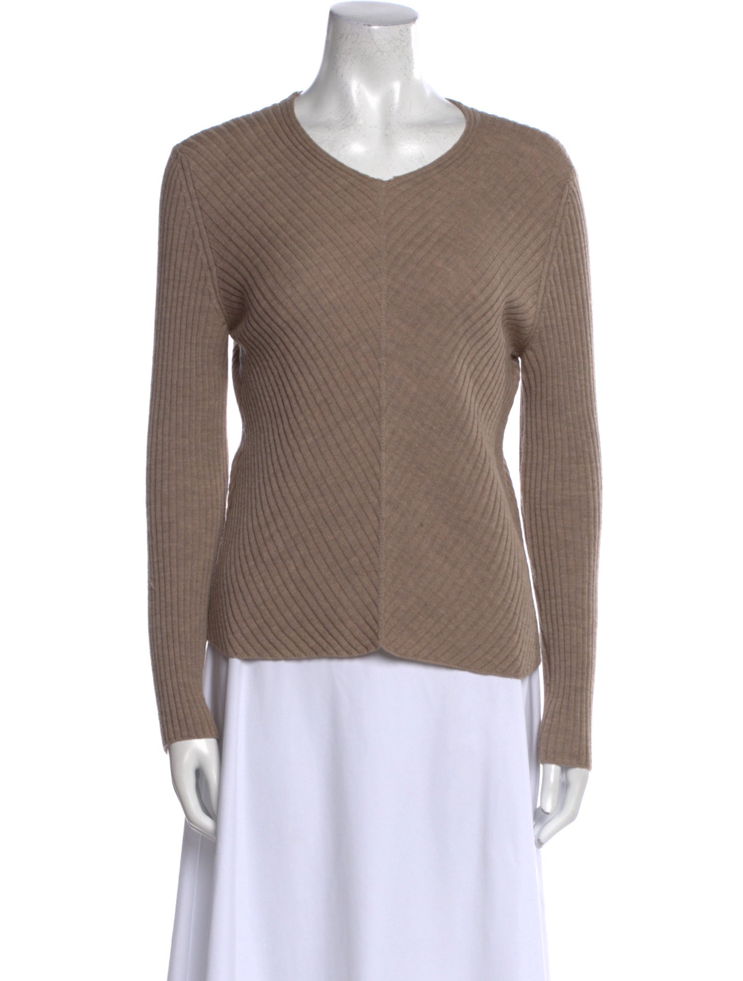 Piazza Sempione Wool V-Neck Sweater