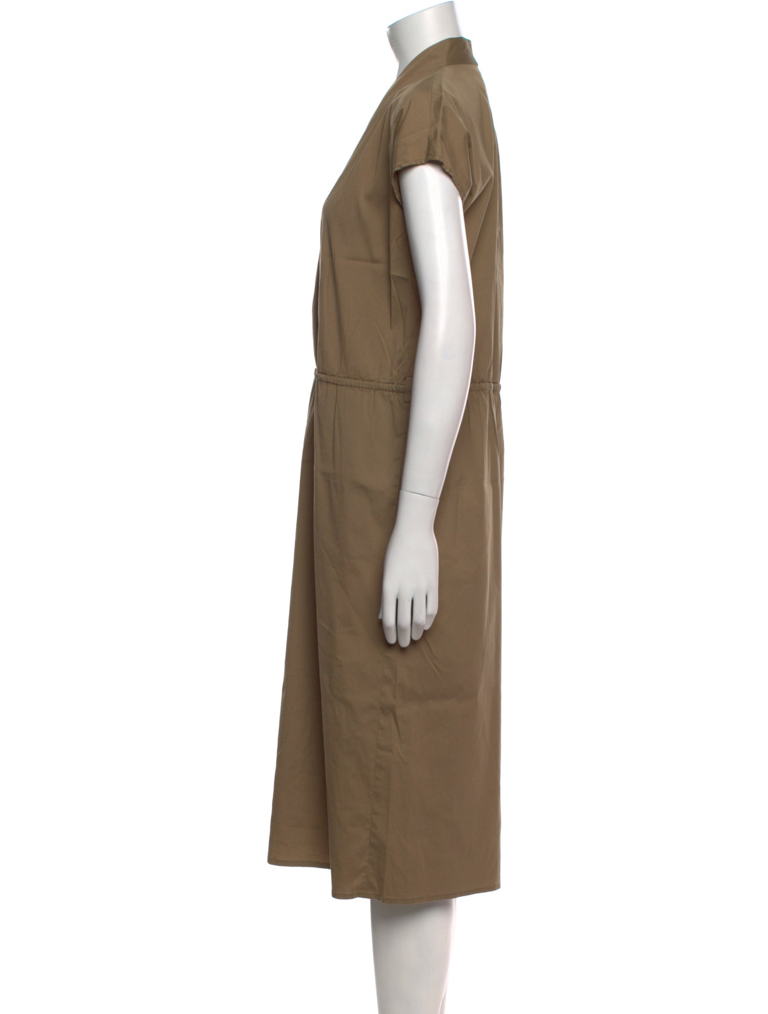 Piazza Sempione V-Neck Midi Length Dress