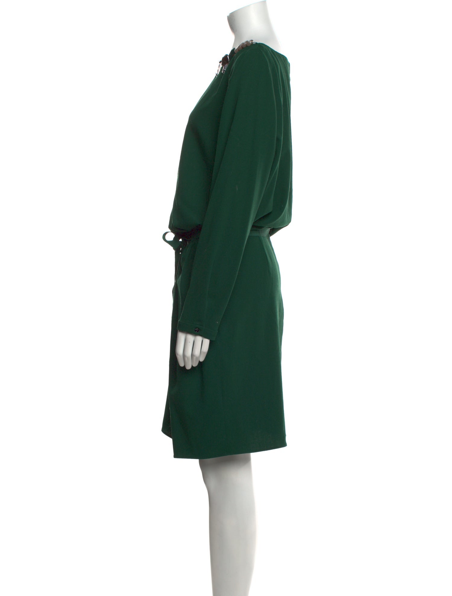Piazza Sempione Virgin Wool Knee-Length Dress