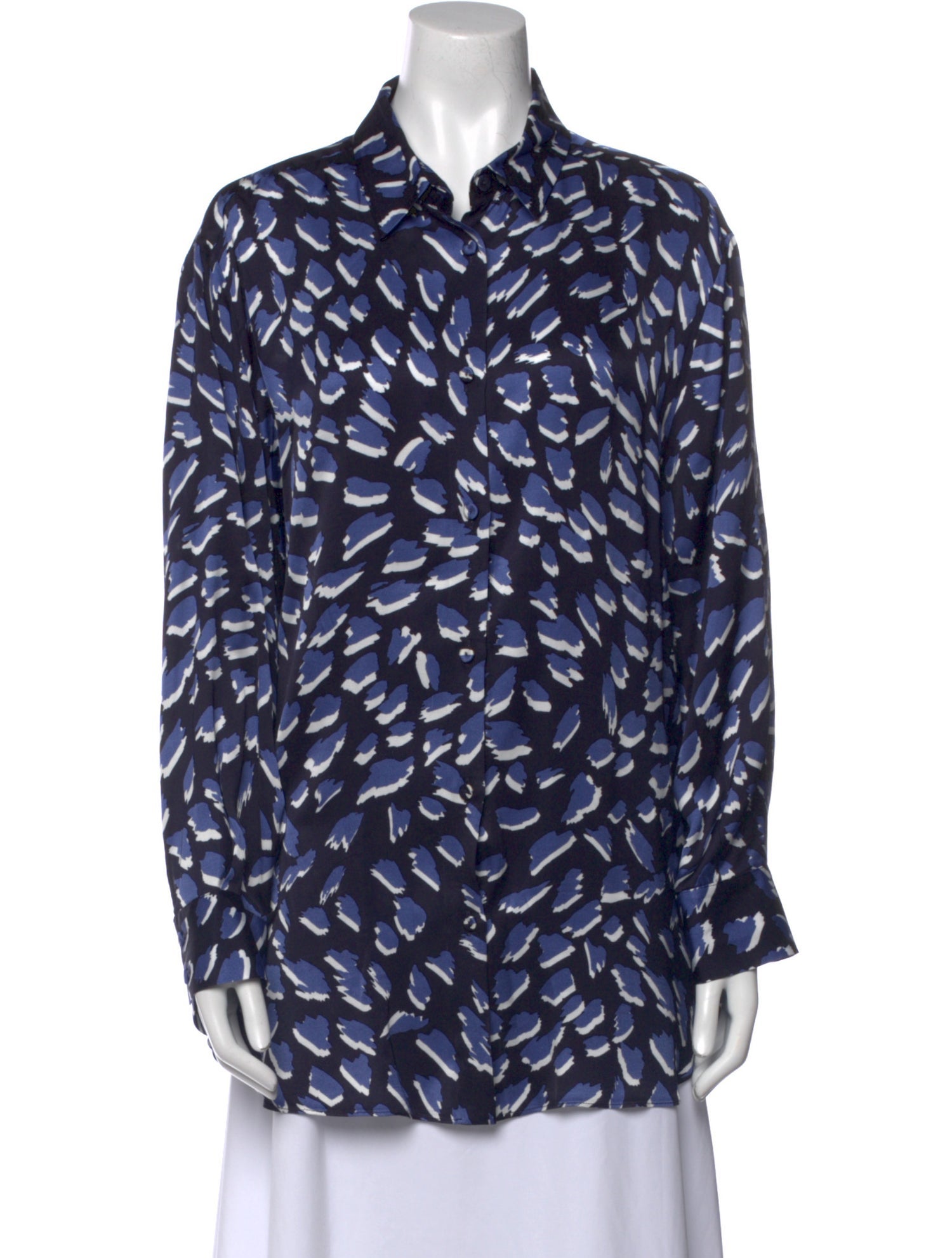 Piazza Sempione Printed Long Sleeve Tunic