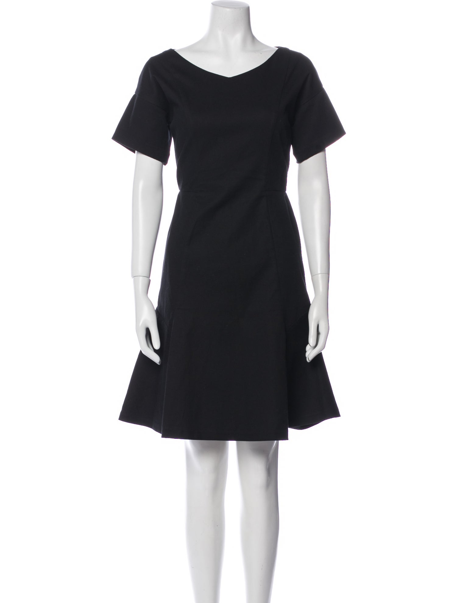 Piazza Sempione Scoop Neck Knee-Length Dress