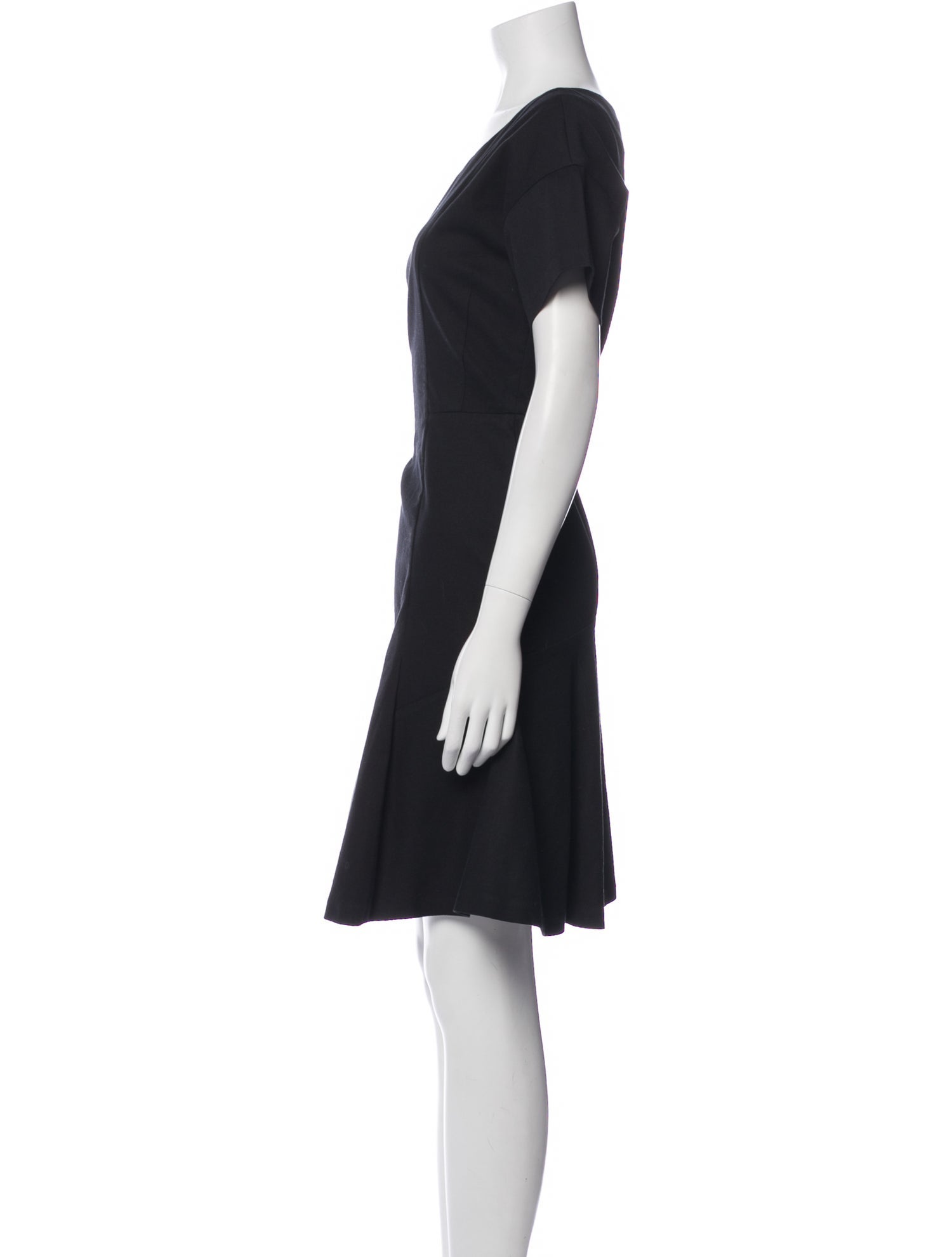 Piazza Sempione Scoop Neck Knee-Length Dress