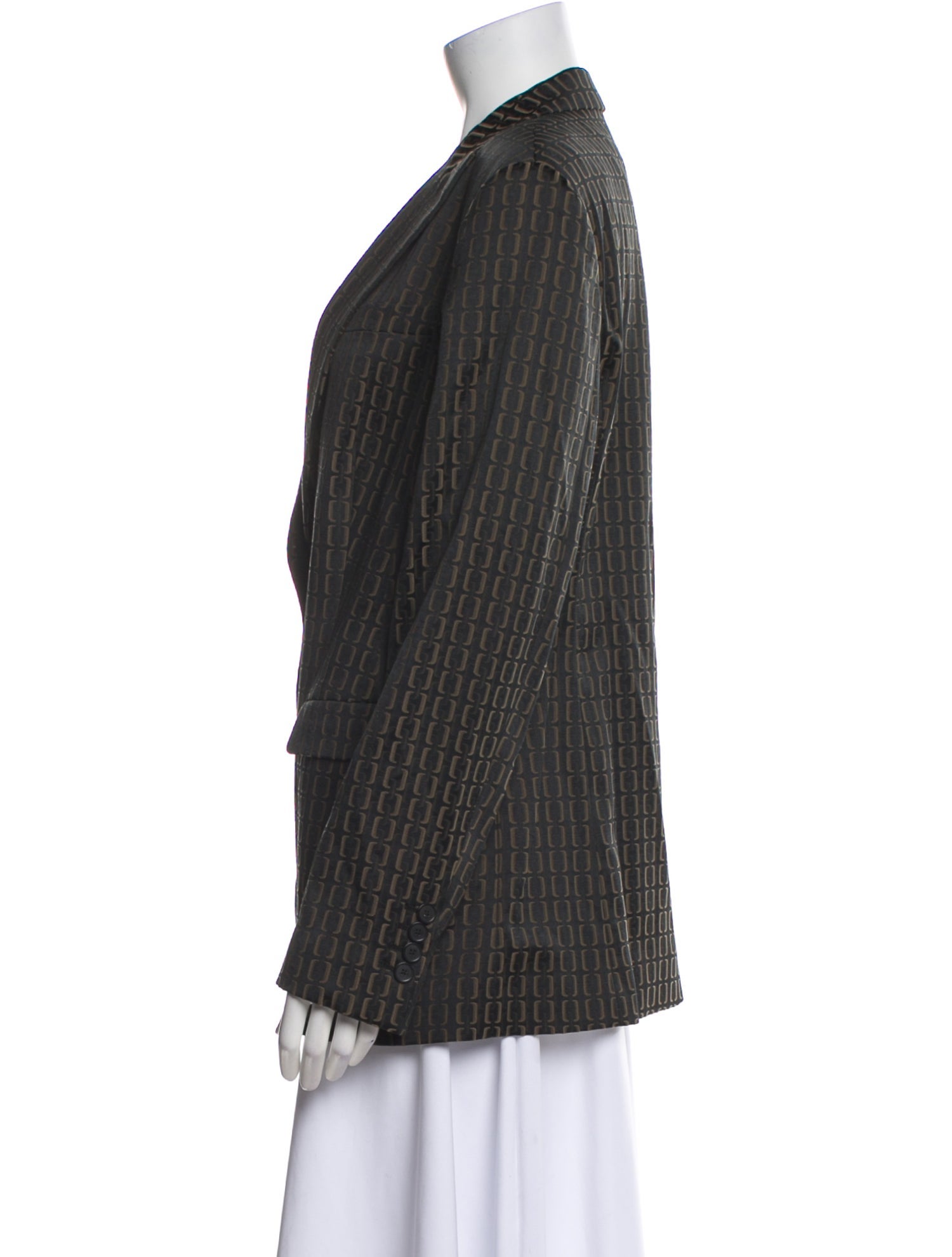 Piazza Sempione Striped Blazer