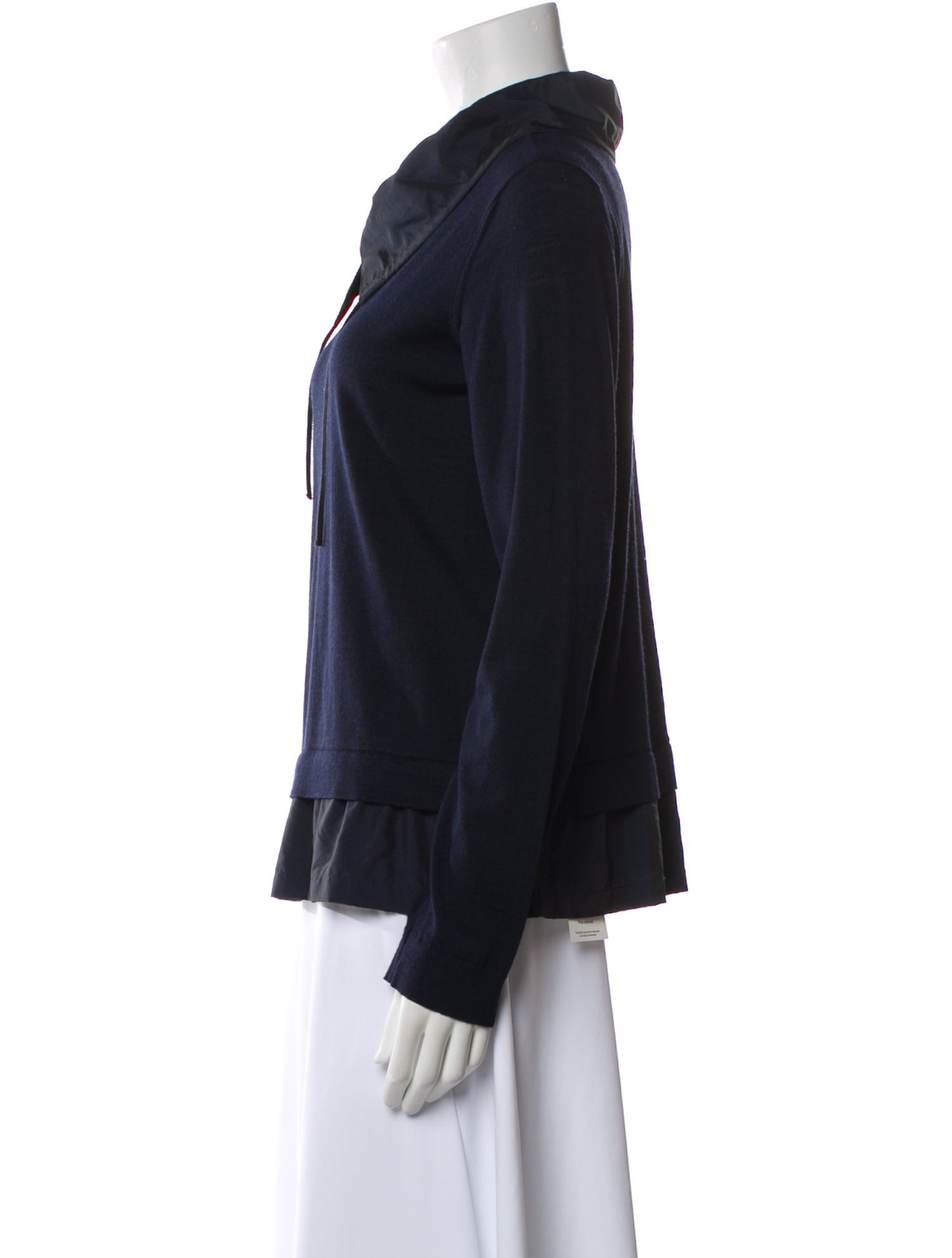 Piazza Sempione Wool Cowl Neck Sweater