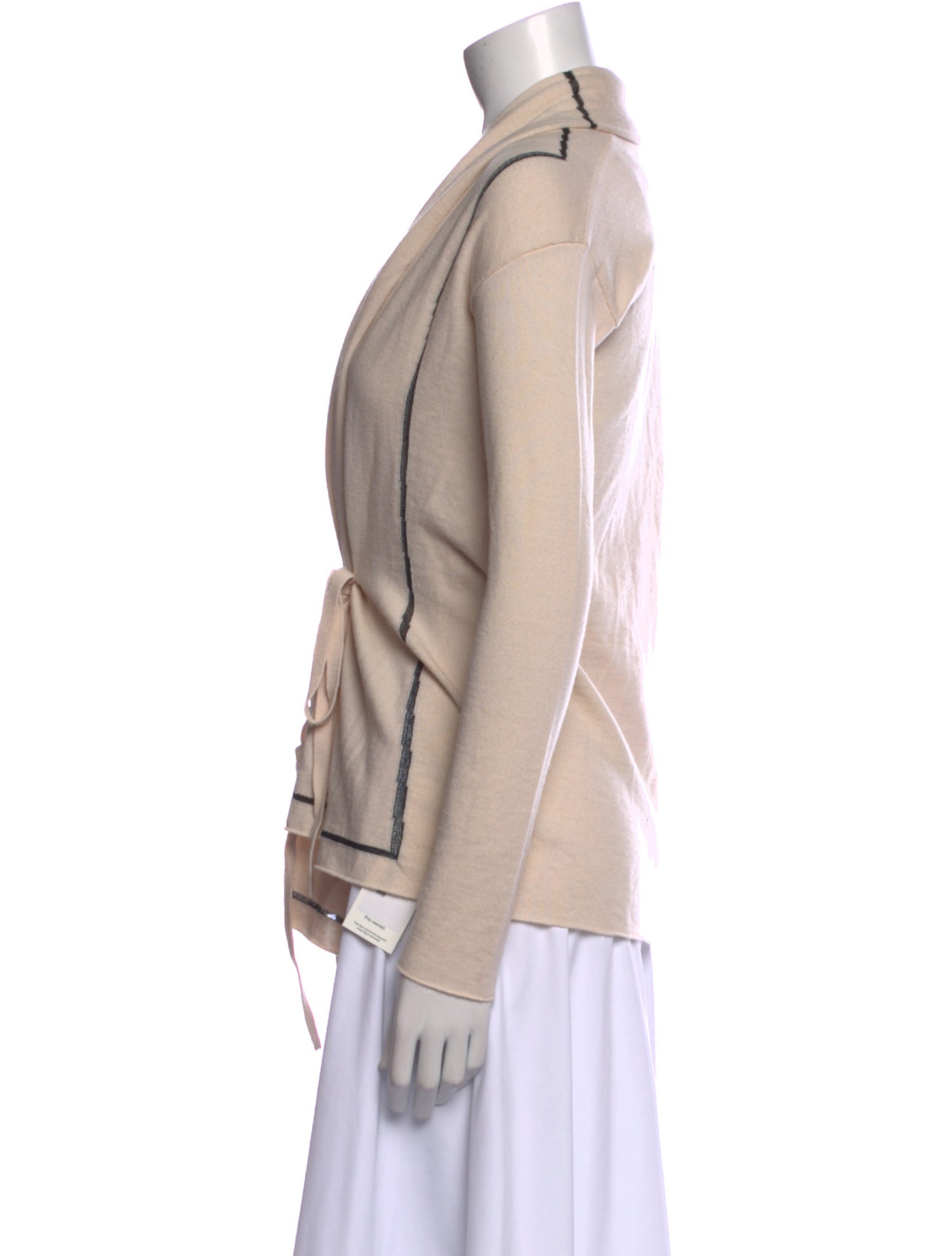 Piazza Sempione Virgin Wool V-Neck Sweater
