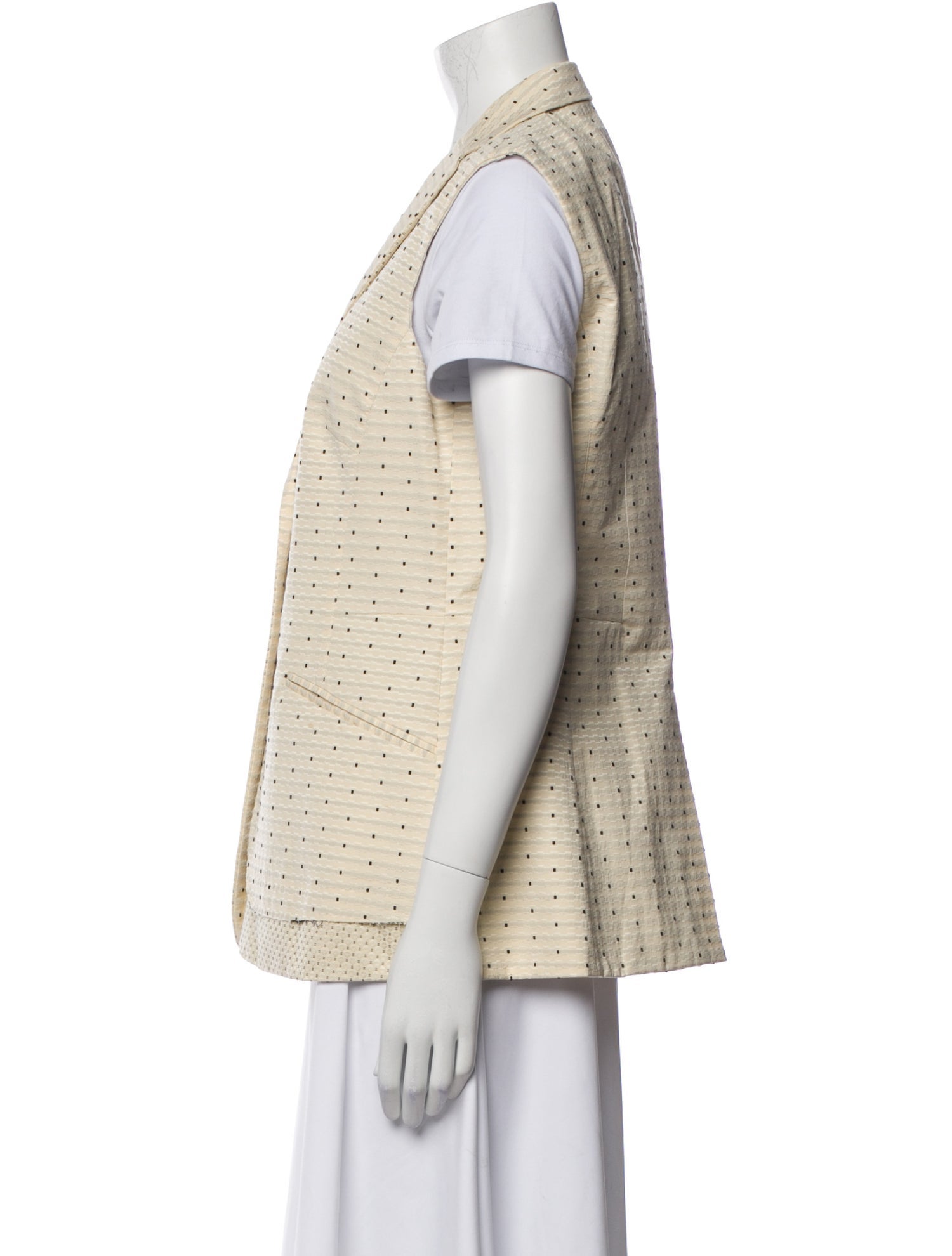 Piazza Sempione Polka Dot Print Vest