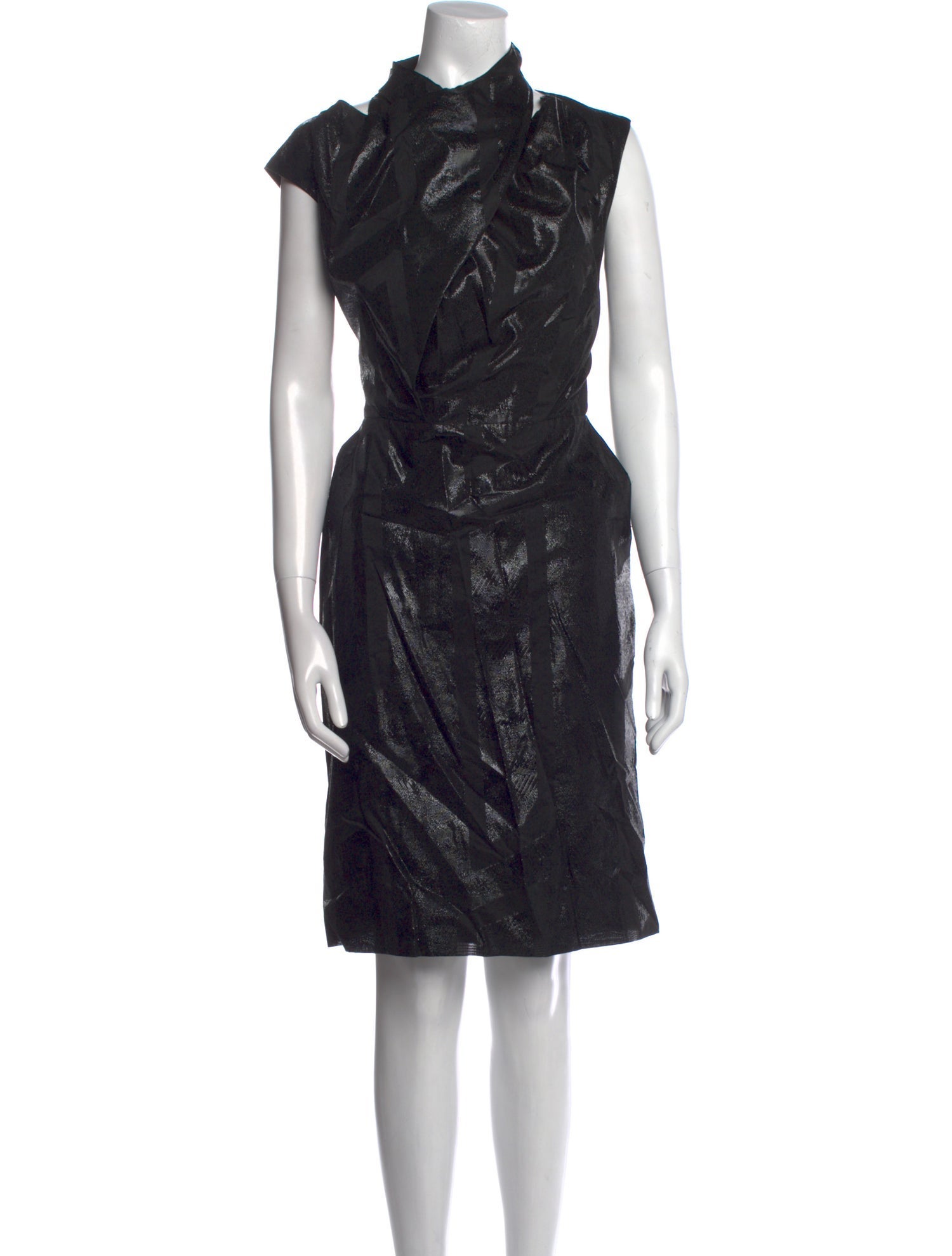 Piazza Sempione Printed Knee-Length Dress