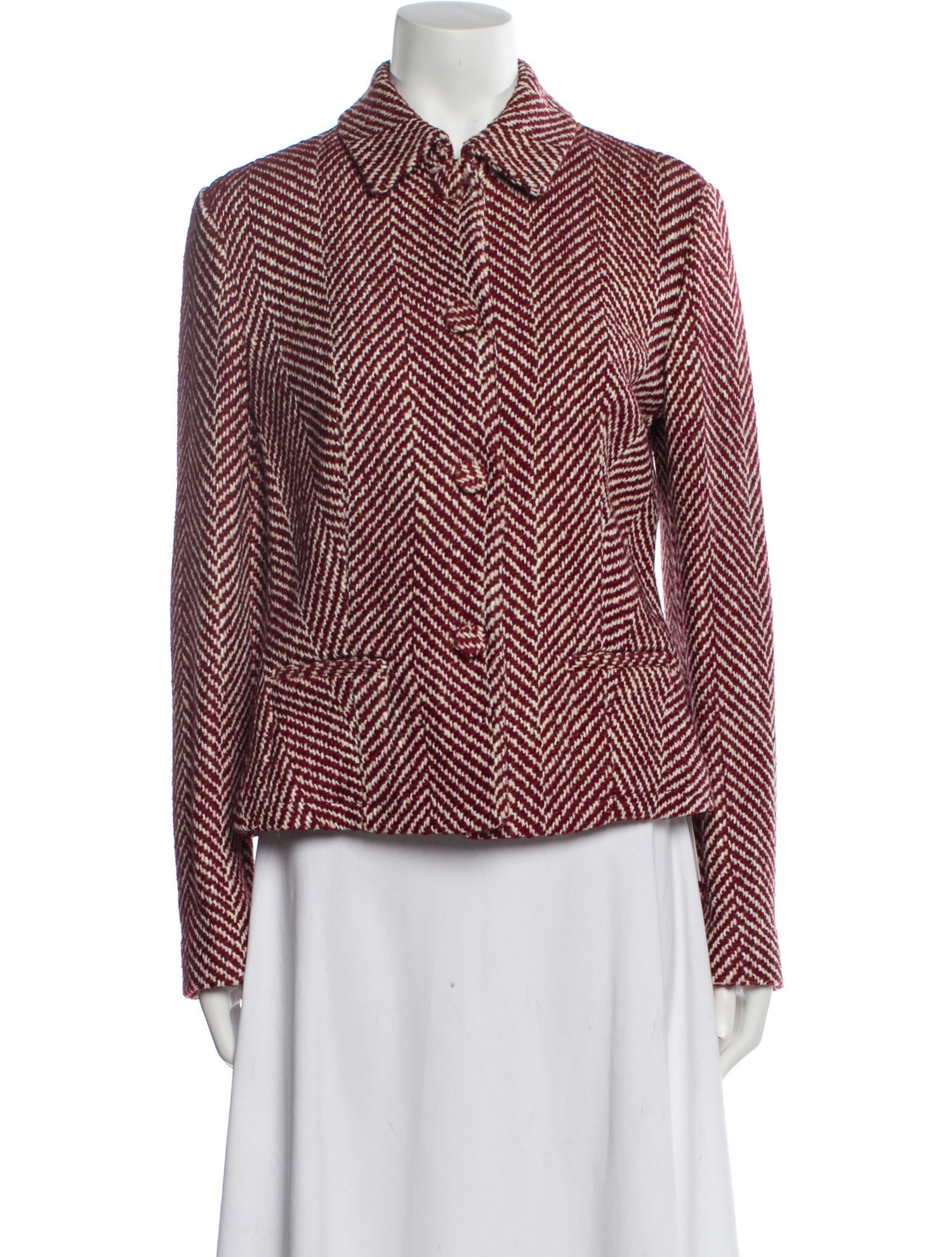 Piazza Sempione Wool Printed Jacket
