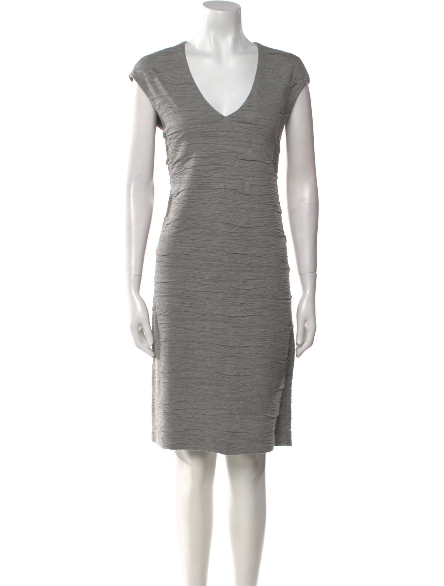 Piazza Sempione V-Neck Mini Dress