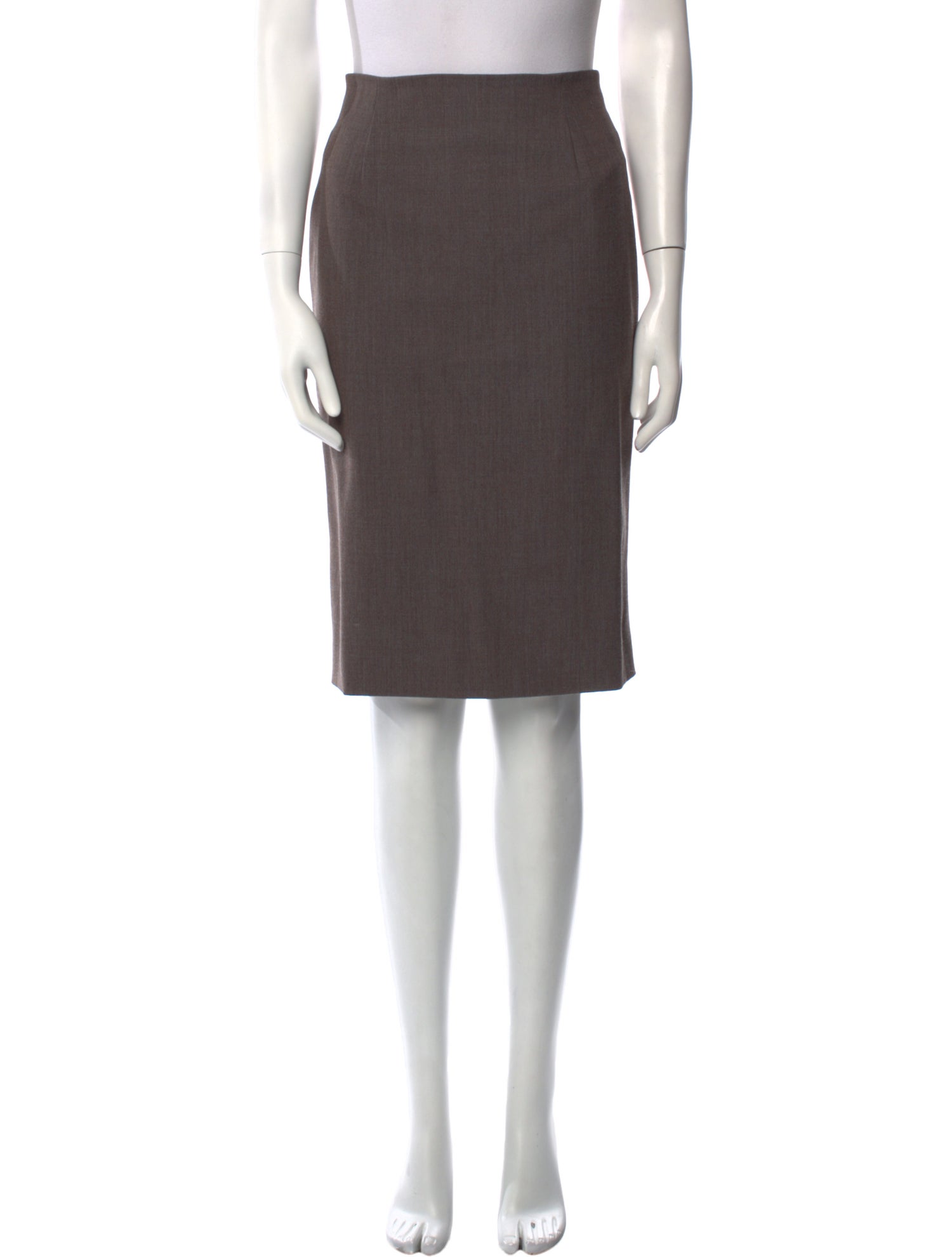 Piazza Sempione Wool Knee-Length Skirt