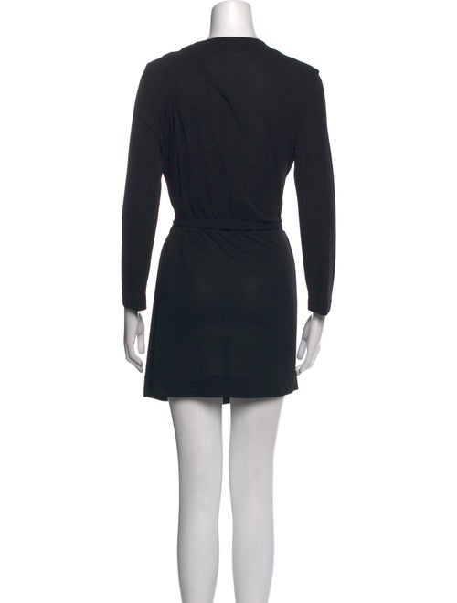 Piazza Sempione V-Neck Mini Dress