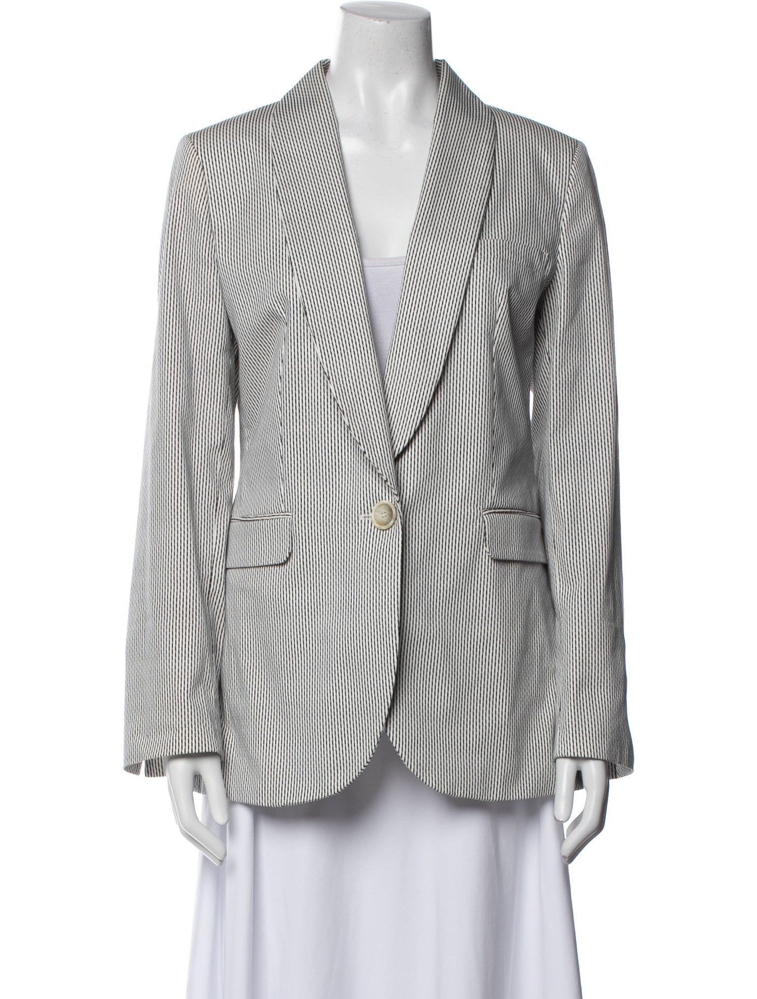 Piazza Sempione Striped Blazer