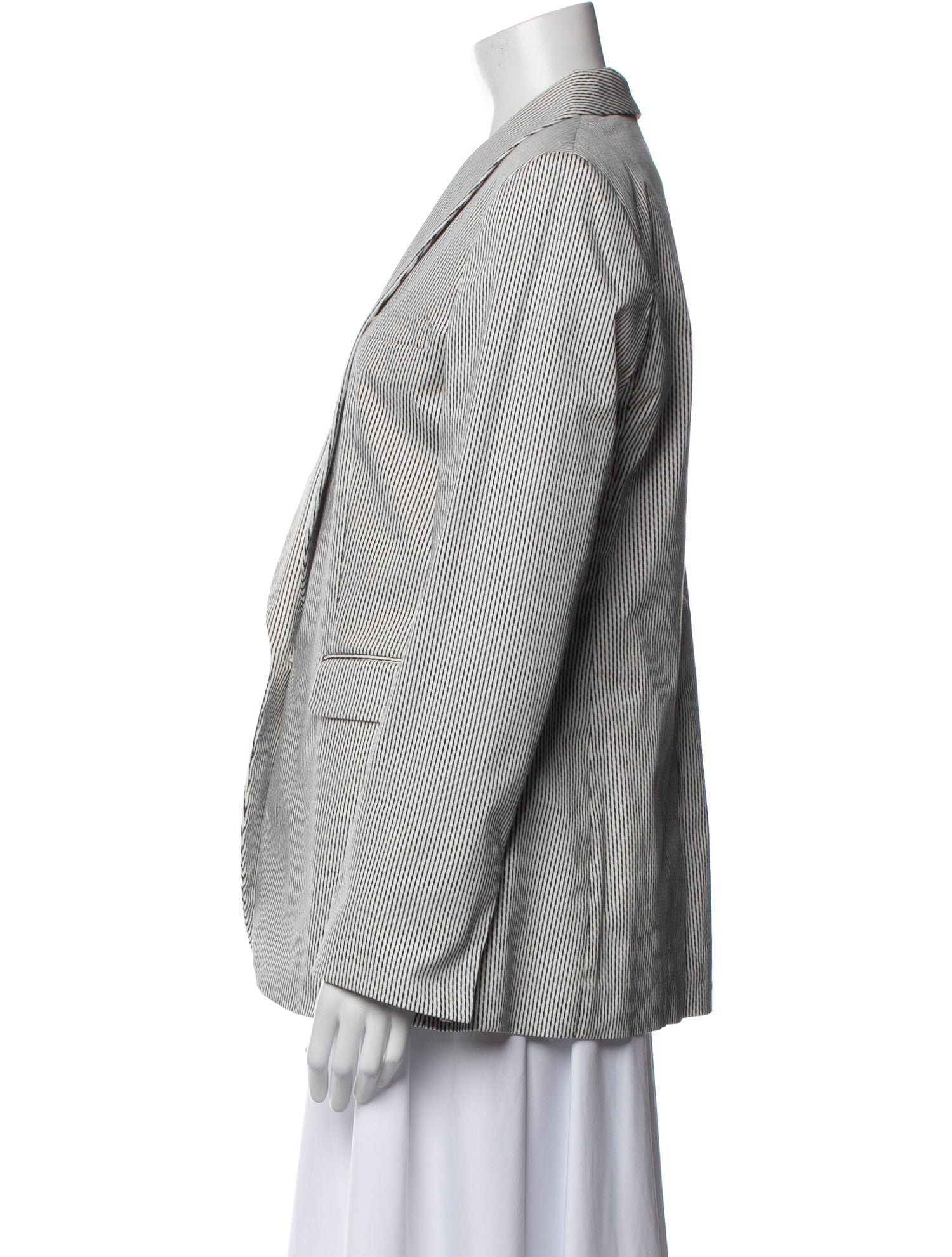 Piazza Sempione Striped Blazer