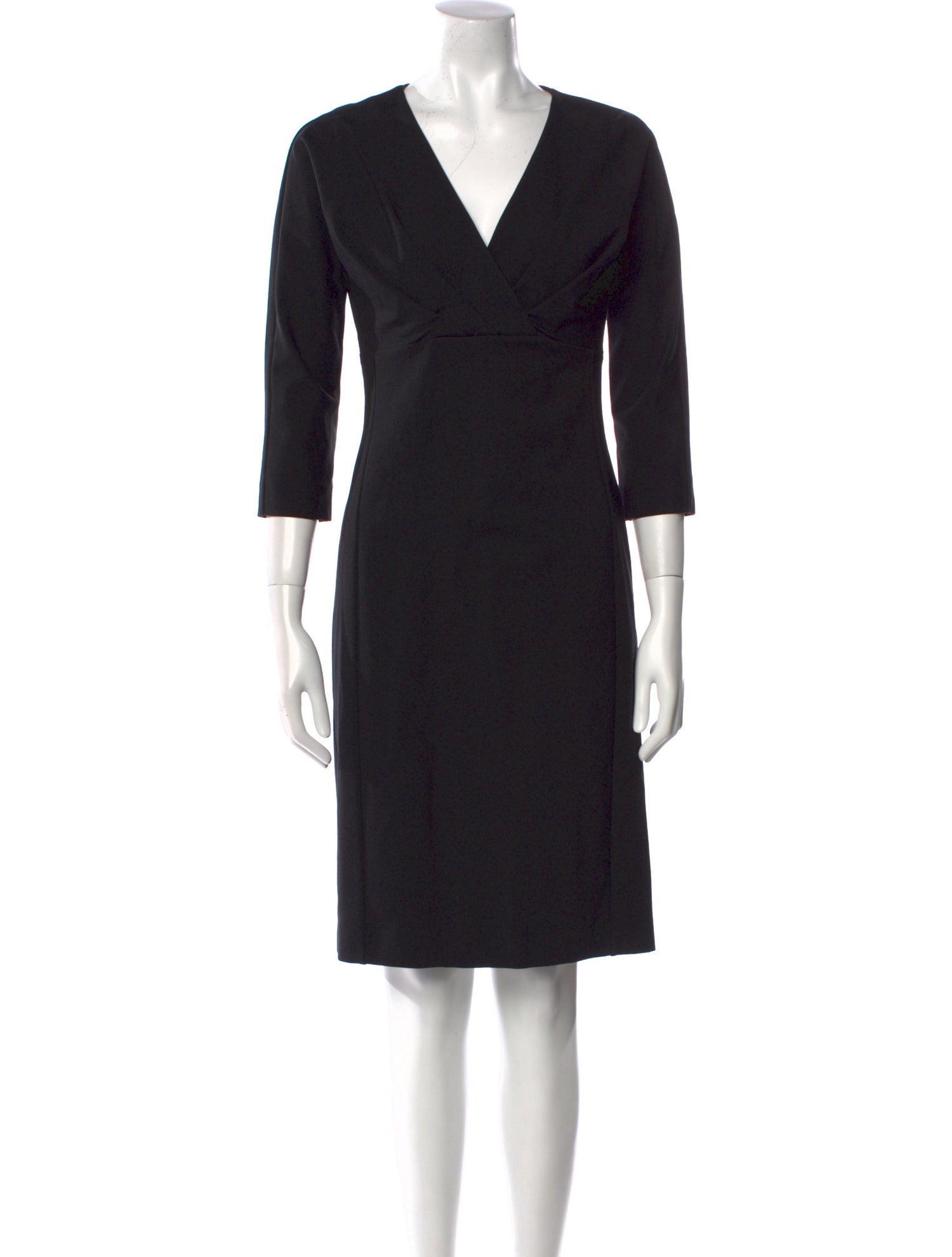 Piazza Sempione V-Neck Knee-Length Dress