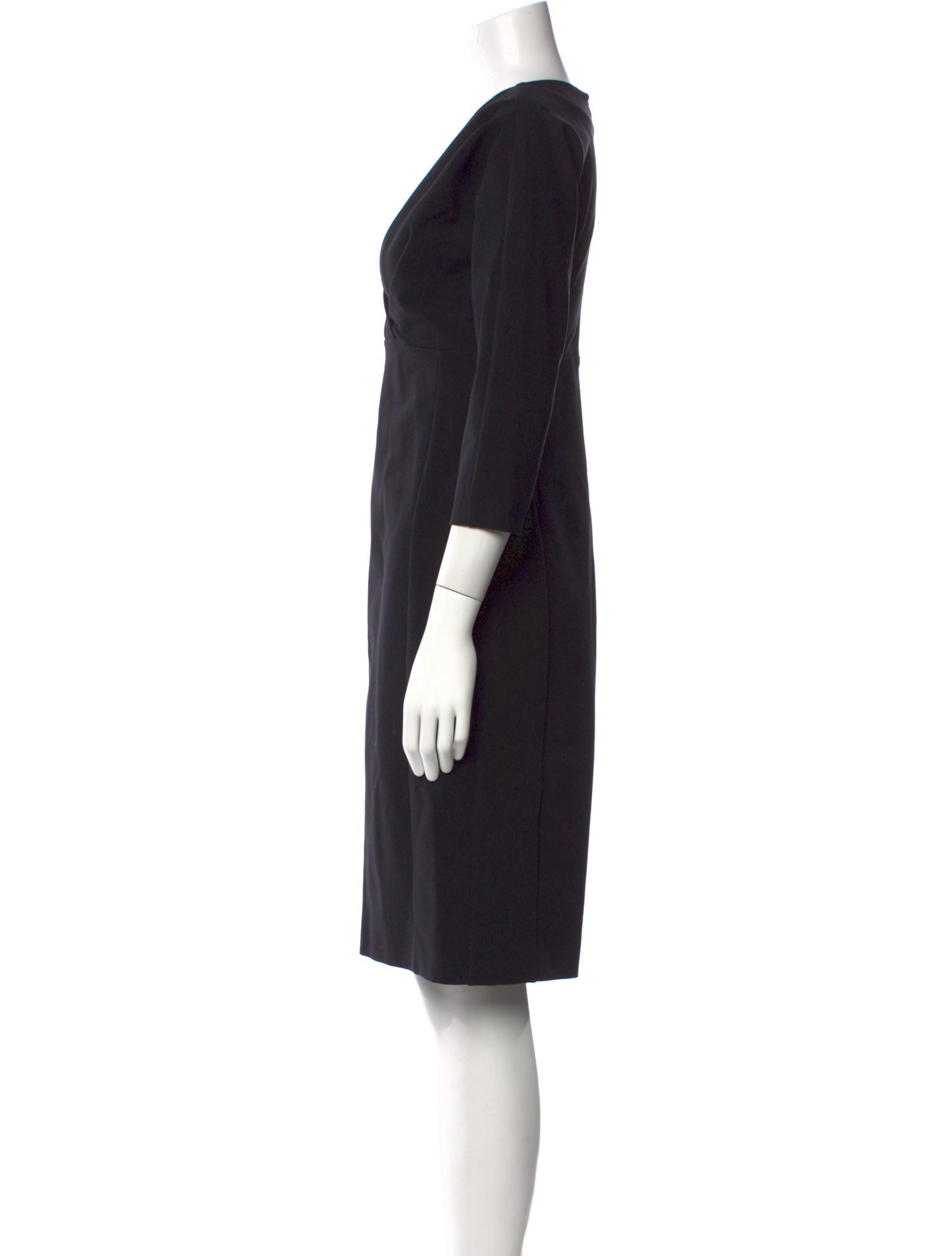 Piazza Sempione V-Neck Knee-Length Dress