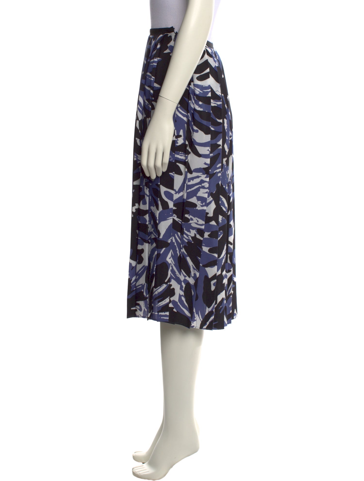Piazza Sempione Printed Knee-Length Skirt