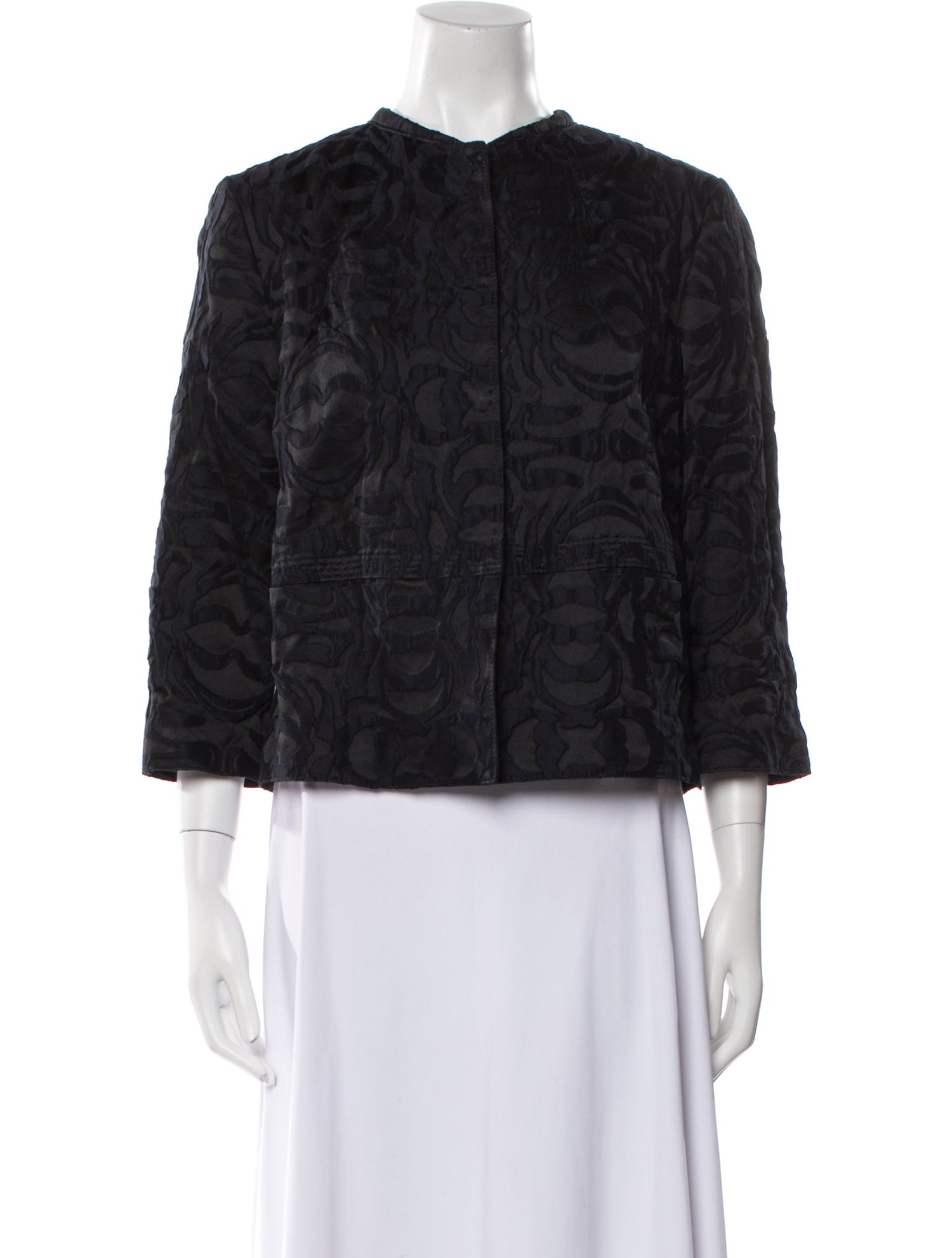 Piazza Sempione Printed Evening Jacket