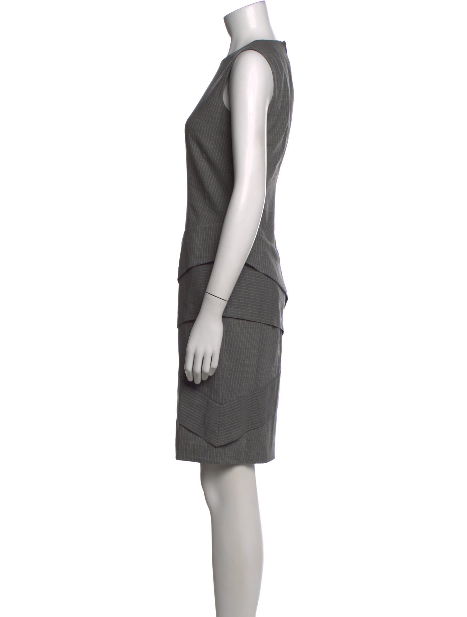 Piazza Sempione Wool Knee-Length Dress