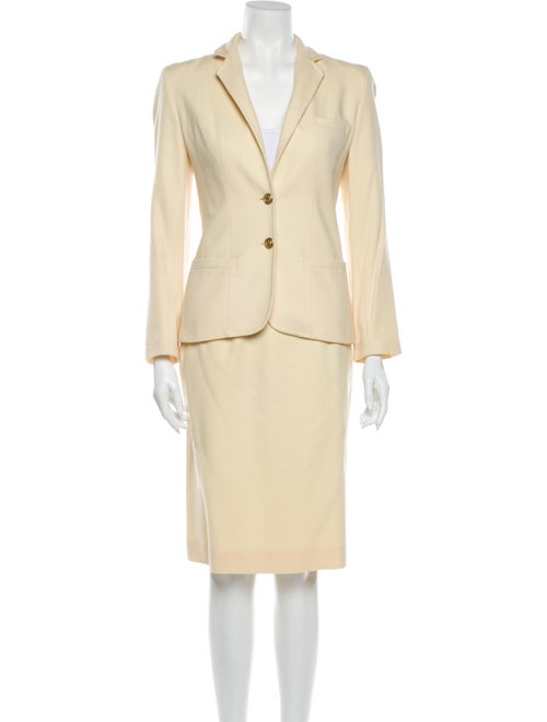 Pierre Cardin Wool Skirt Suit Wool