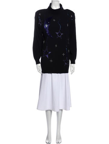 Pierre Cardin Knitwear Vintage 1980's Sweater S