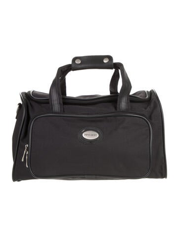 Pierre Cardin Luggage and Travel Canvas Leather