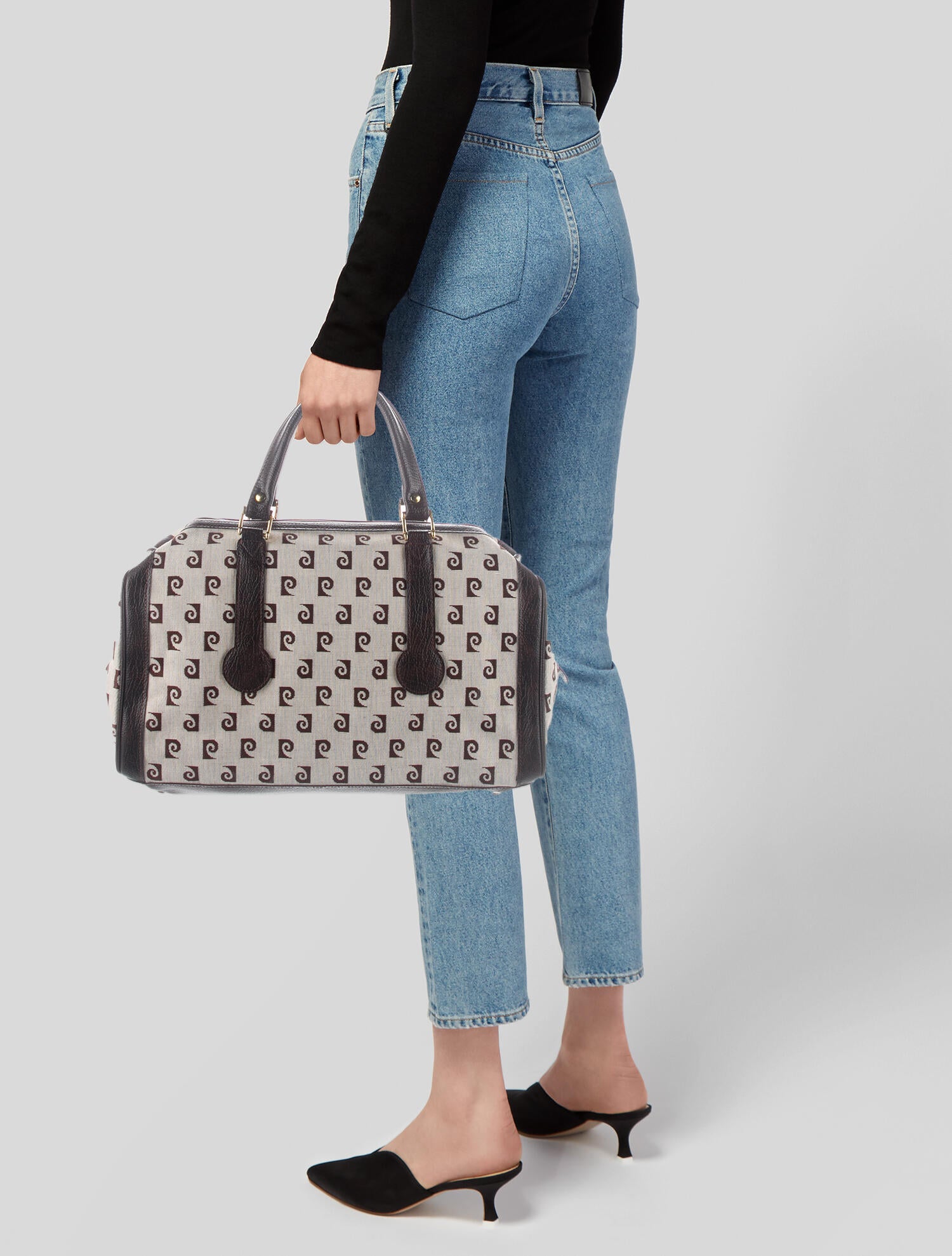 Pierre Cardin Canvas Handle Bag