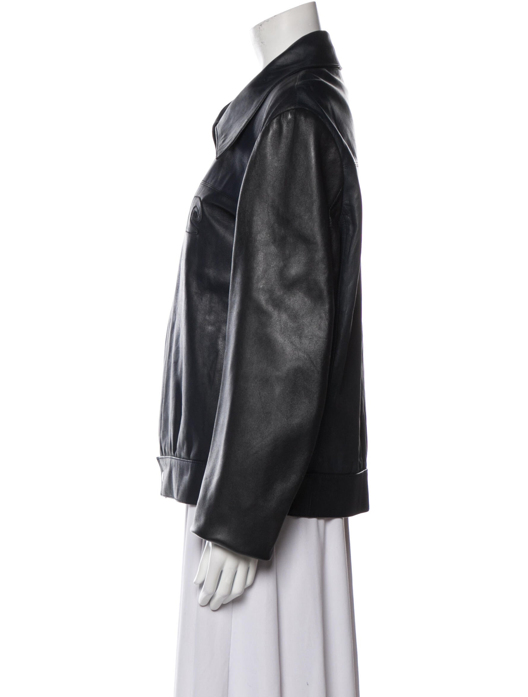 Pierre Cardin Vintage 1990's Moto Jacket