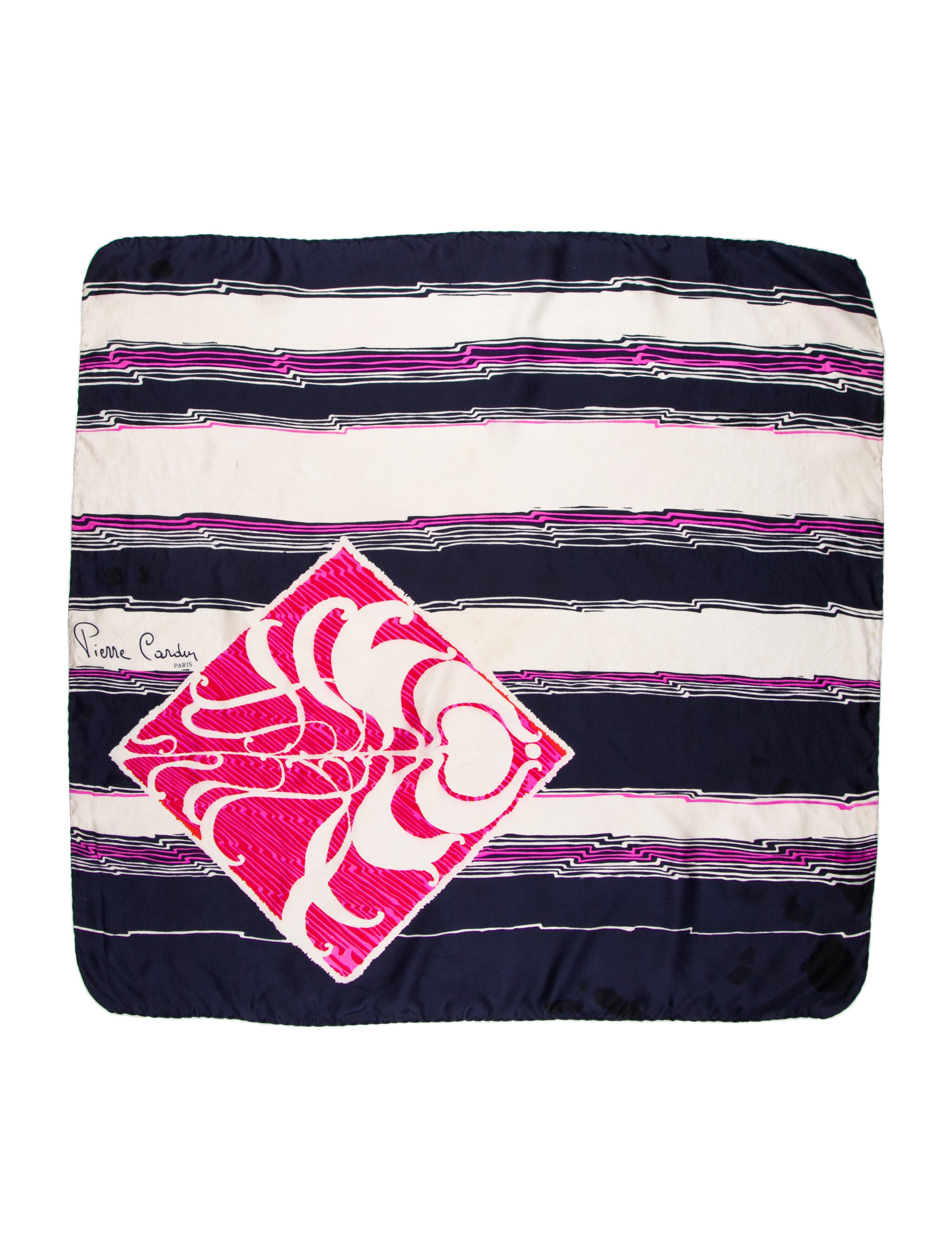 Pierre Cardin Vintage Printed Scarf