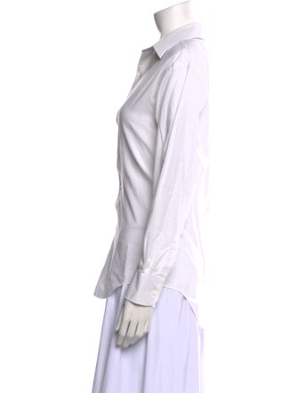 Pierre Cardin Long Sleeve Button-Up Top