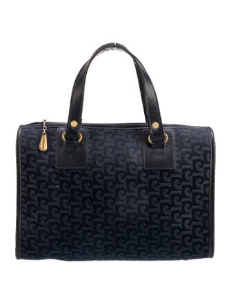 Pierre Cardin Canvas Top Handle Bag