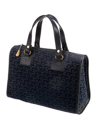 Pierre Cardin Canvas Top Handle Bag
