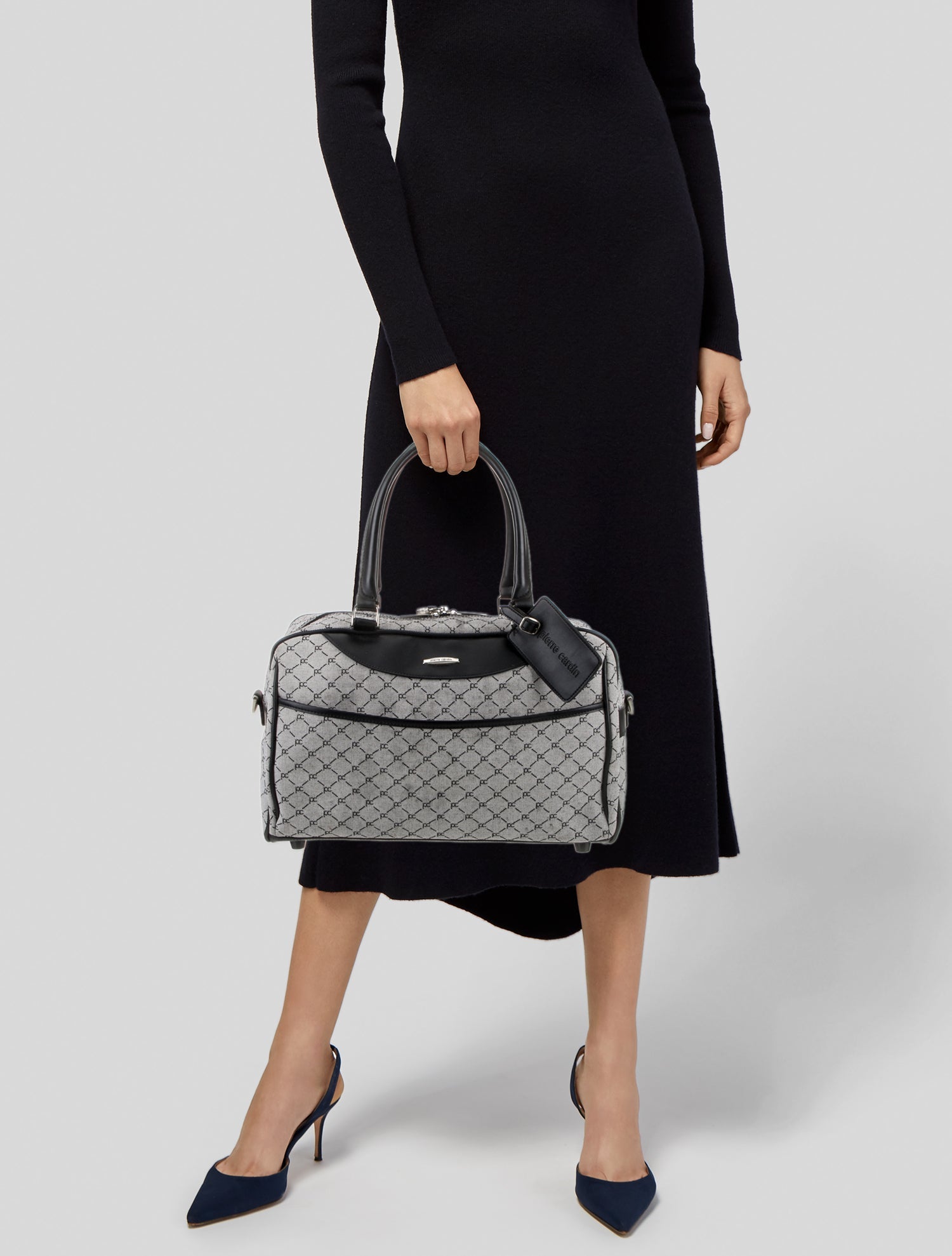 Pierre Cardin Canvas Briefcase