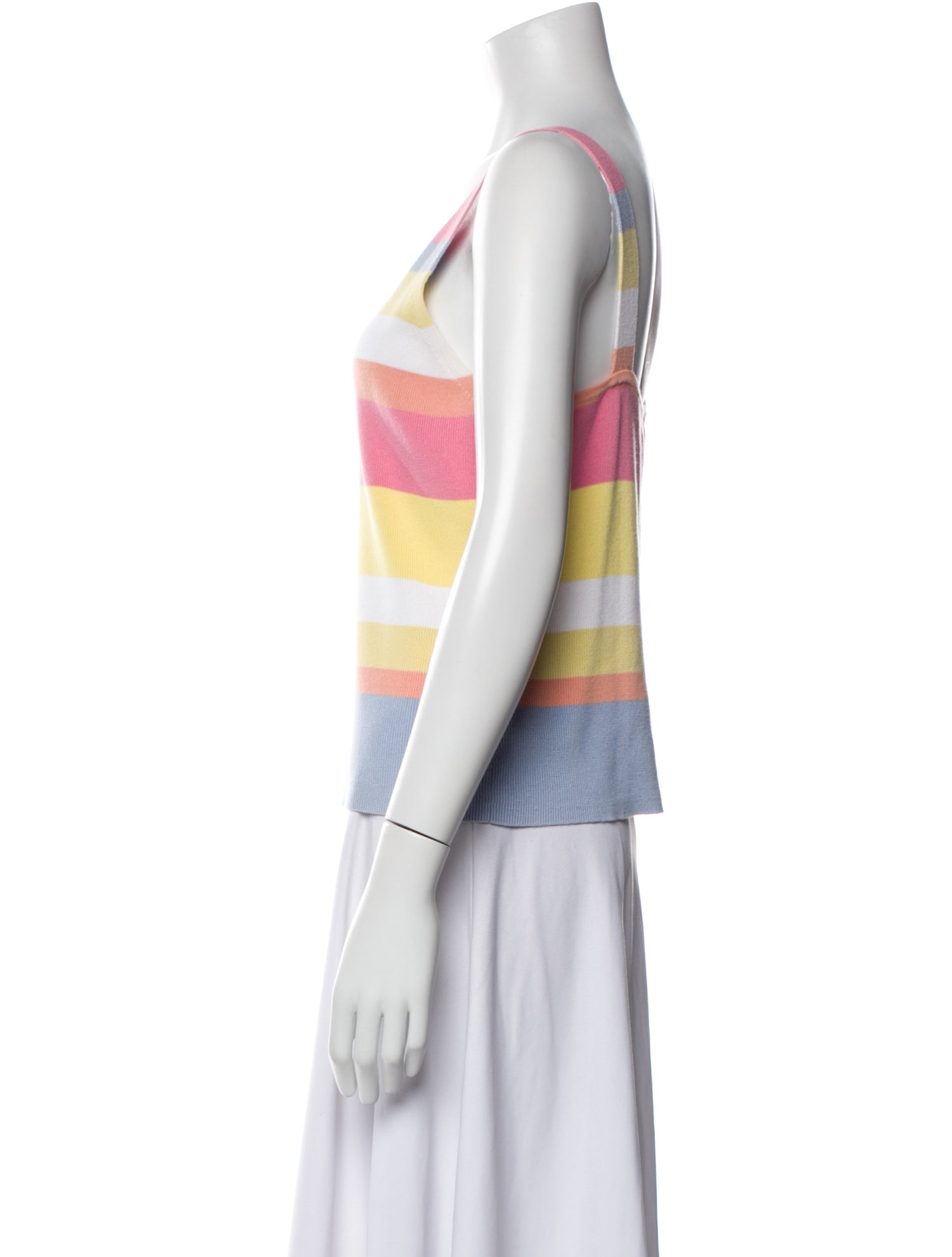 Pierre Cardin Striped V-Neck Sweater