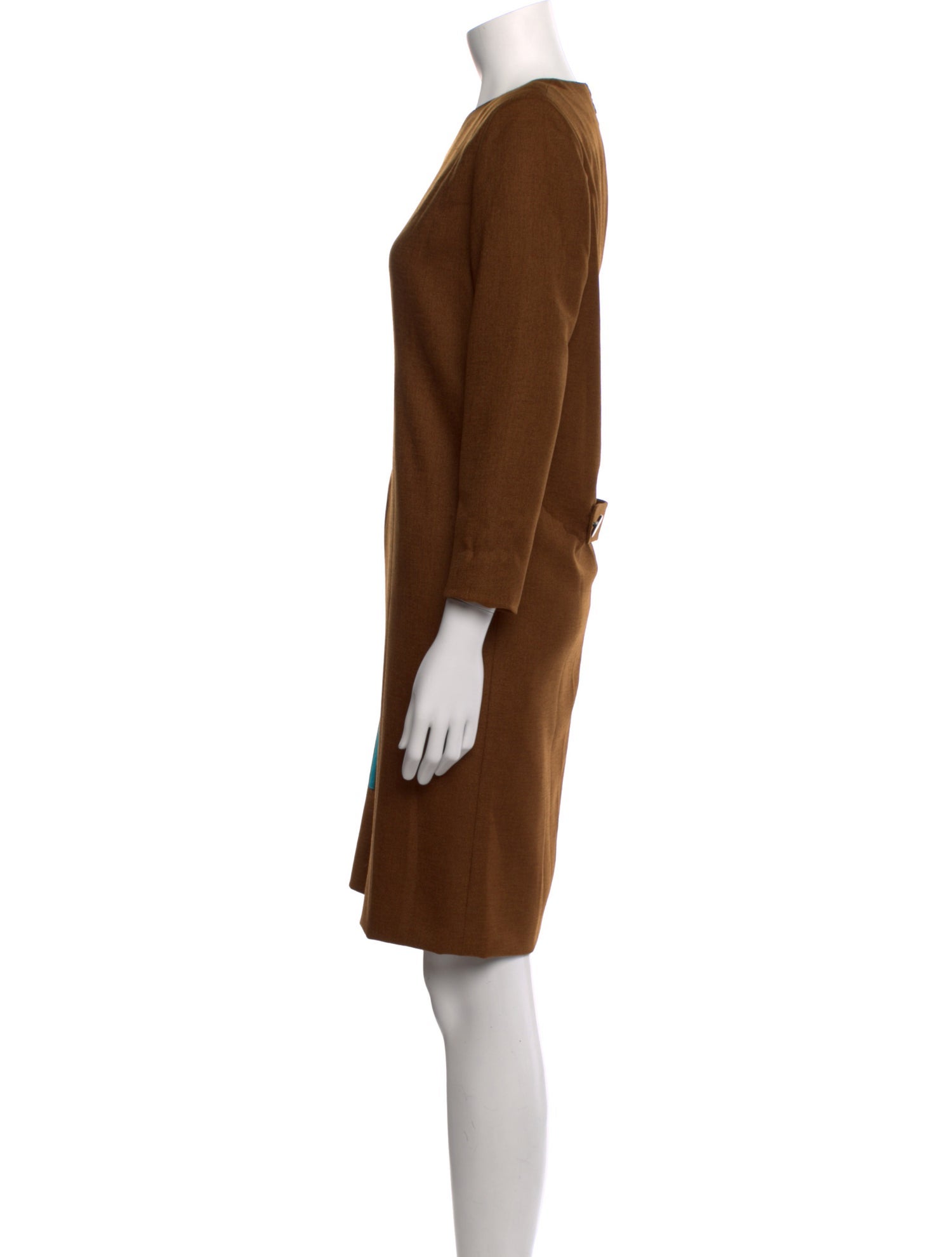 Pierre Cardin Wool Knee-Length Dress