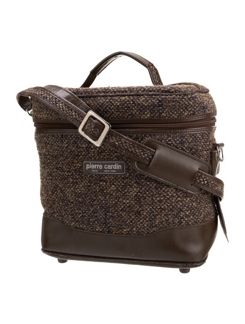 Pierre Cardin Tweed Messenger Bag