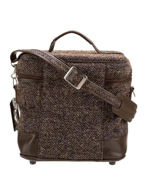 Pierre Cardin Tweed Messenger Bag
