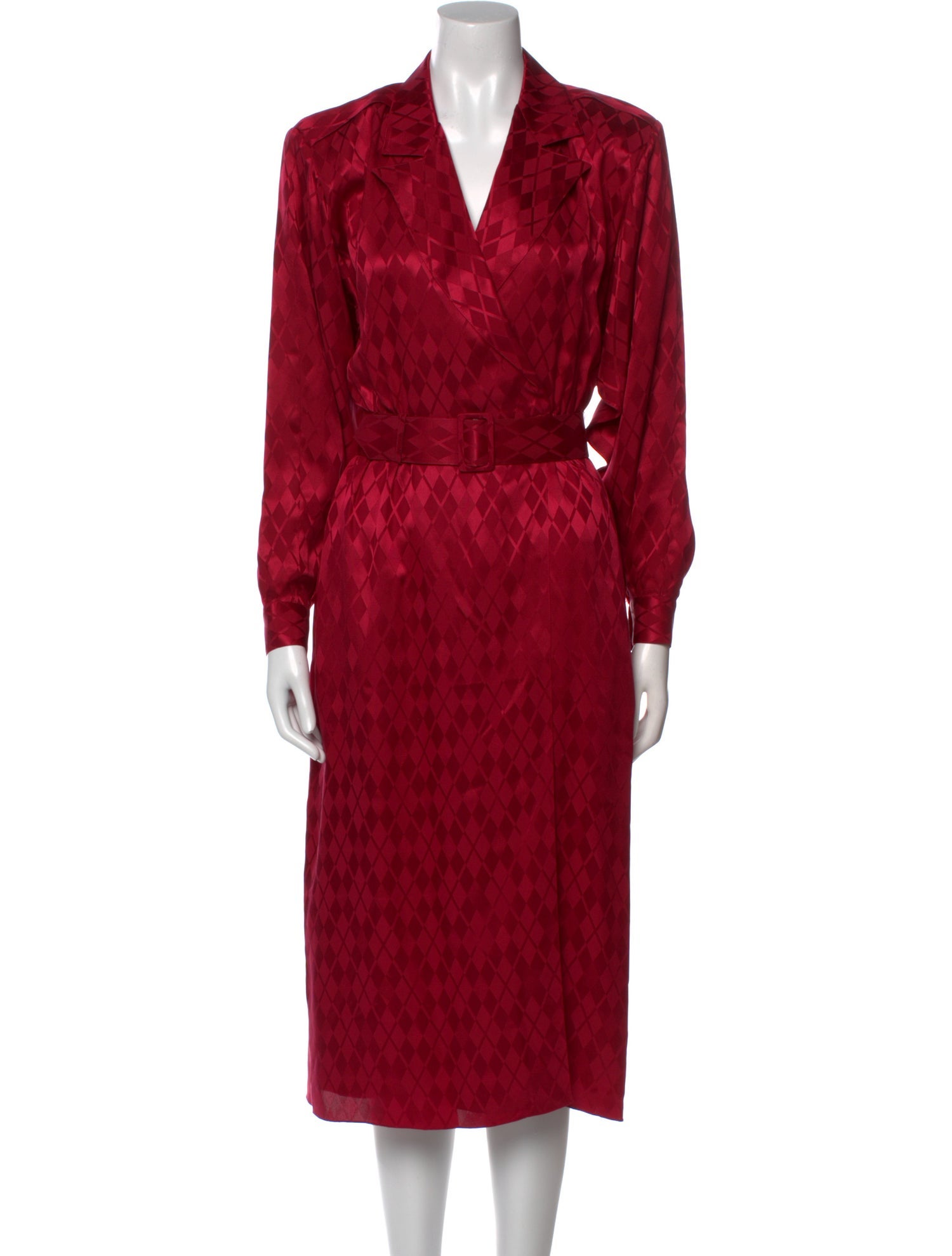 Pierre Cardin Silk Knee-Length Dress