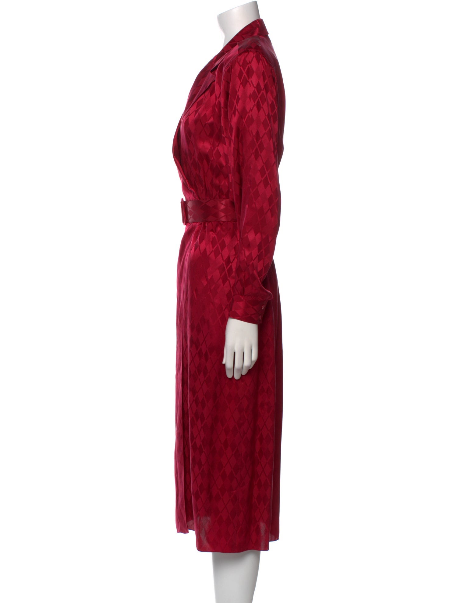 Pierre Cardin Silk Knee-Length Dress