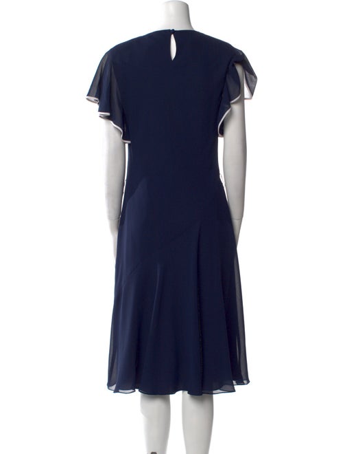 Pierre Cardin Crew Neck Midi Length Dress