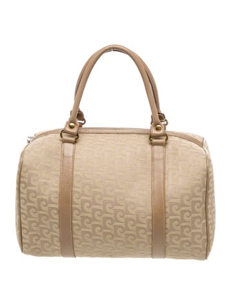 Pierre Cardin Canvas Top Handle Bag