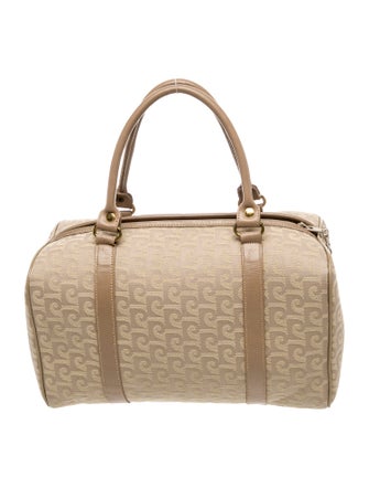 Pierre Cardin Canvas Top Handle Bag
