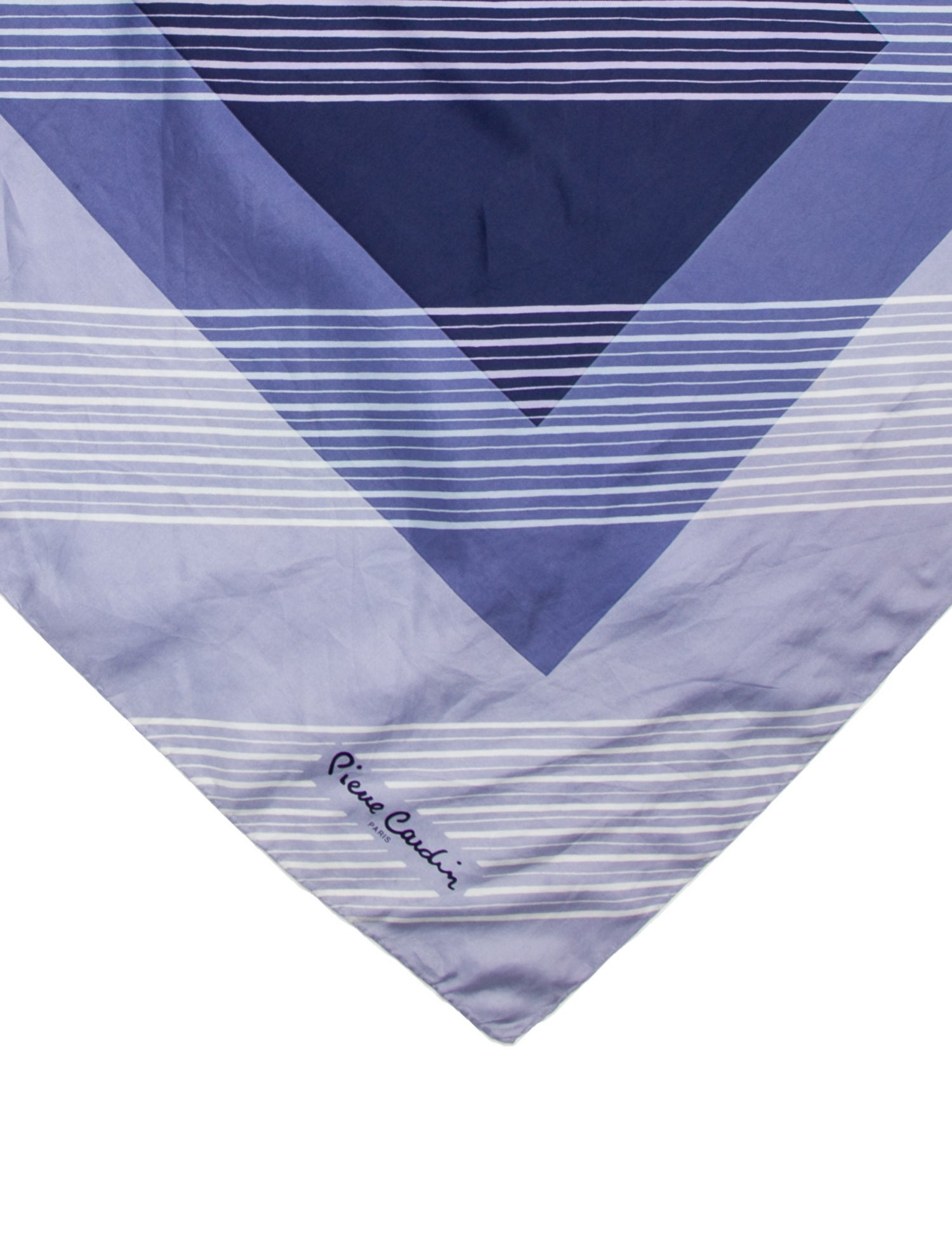 Pierre Cardin Silk Striped Scarf